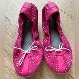 Puma Pink Polka Dot Ballet Flats